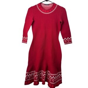 ALEXANDER McQUEEN Runway Knit Pencil Stretchy Bandage Dress US 2-4 Small $3500